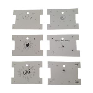 CARTONES PARA PULSERAS CON DISEÑOS SURTIDOS X 100 UNIDADES 1
