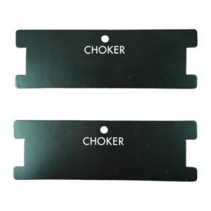 CARTONES NEGROS PARA CHOKER X 100 UNIDADES