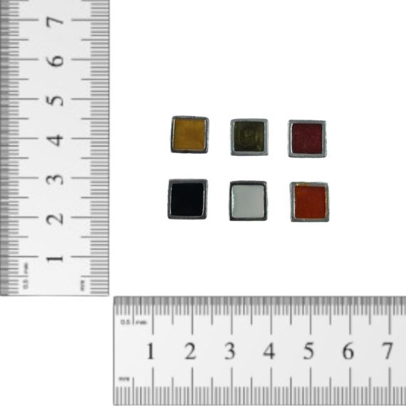 Dije Pasante Para Pulsera Metalico Esmaltado x 12 Unidades Surtidas