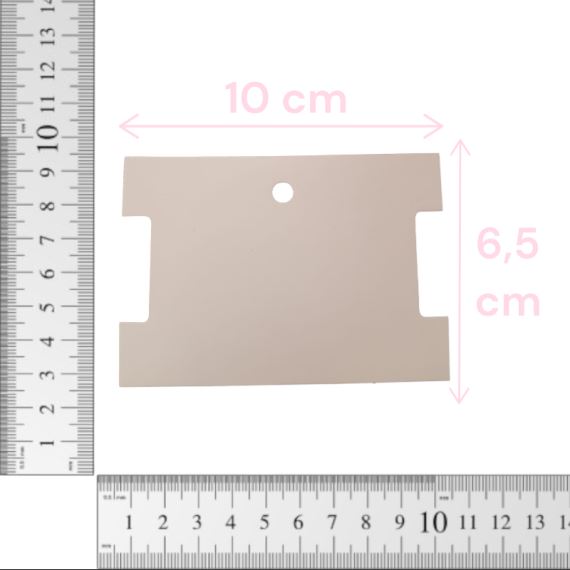 CARTONES LISOS PARA PULSERAS X 100 UNIDADES 1