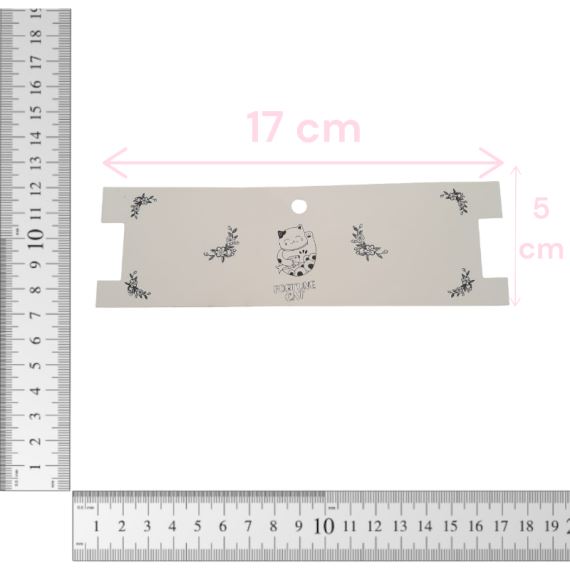 CARTONES PARA CHOKER CON DISEÑOS SURTIDOS X 100 UNIDADES
