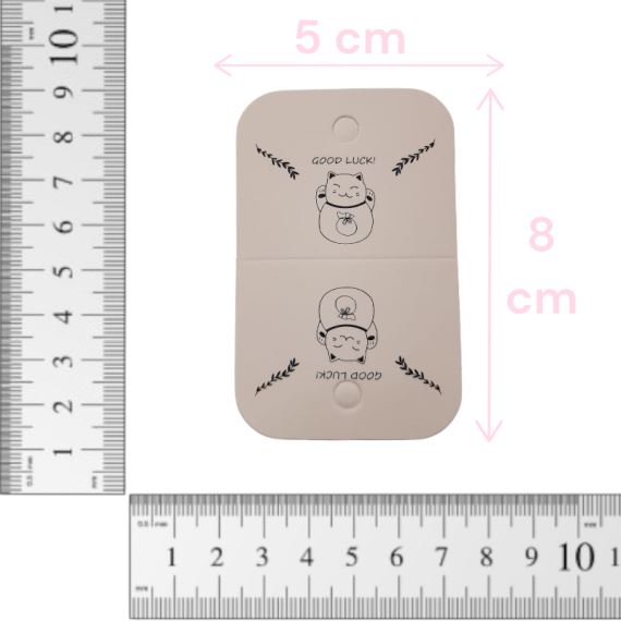 CARTONES CON DOBLEZ CON DISEÑOS SURTIDOS PARA COLLARES X 100 UNIDADES