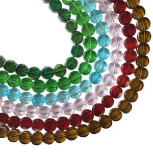 VIDRIOS CIRCULARES 8 MM X 6 TIRAS