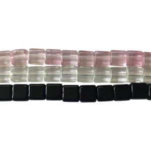 VIDRIOS CUADRADOS 7 MM X 3 TIRAS