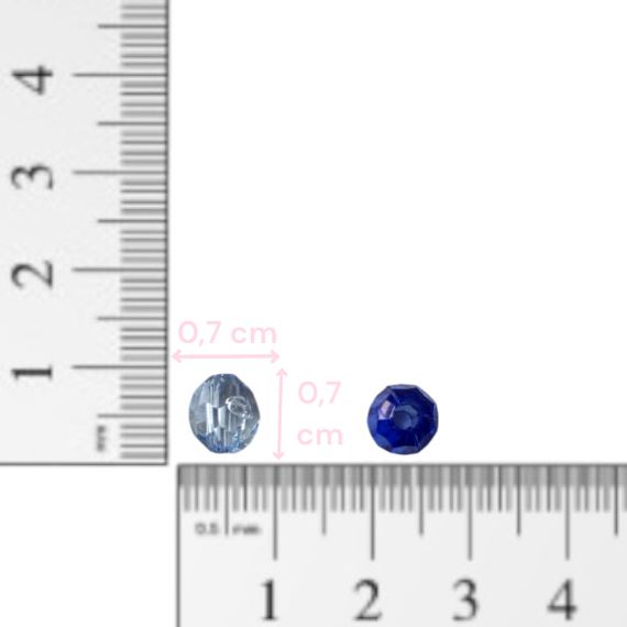 CAIREL FORMA BOLITA ACRÍLICO FACETADO X 50 GRAMOS 4