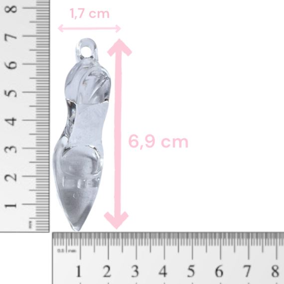 CAIREL ACRÍLICO FORMA ZAPATO X 10 UNIDADES 4
