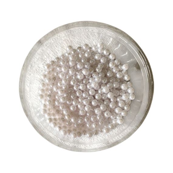 PERLAS BLANCAS 6 MM X 25 GRAMOS