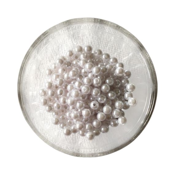PERLAS BLANCAS 8 MM X 25 GRAMOS