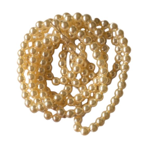 PERLA COLOR NATURAL 5 MM X 25 GRAMOS