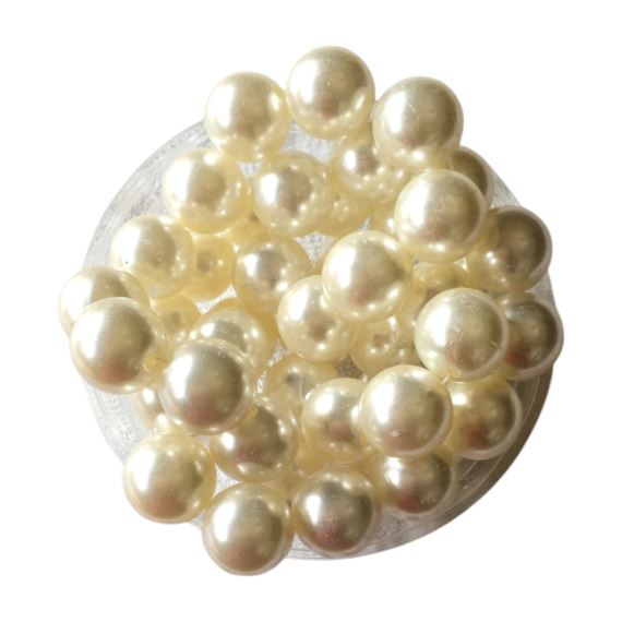 PERLAS COLOR NATURAL 17 MM X 25 GRAMOS