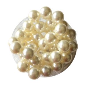 PERLAS COLOR NATURAL 17 MM X 25 GRAMOS