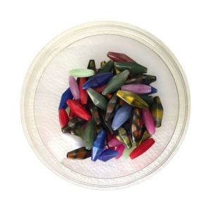 PLÁSTICO FACETADO COLORES SURTIDOS X 50 GRAMOS
