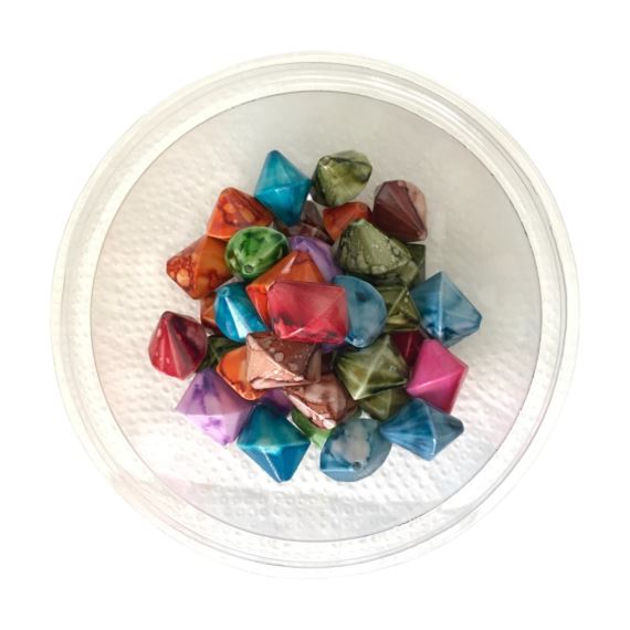 CONO PLÁSTICO COLORES SURTIDDOS X 50 GRAMOS