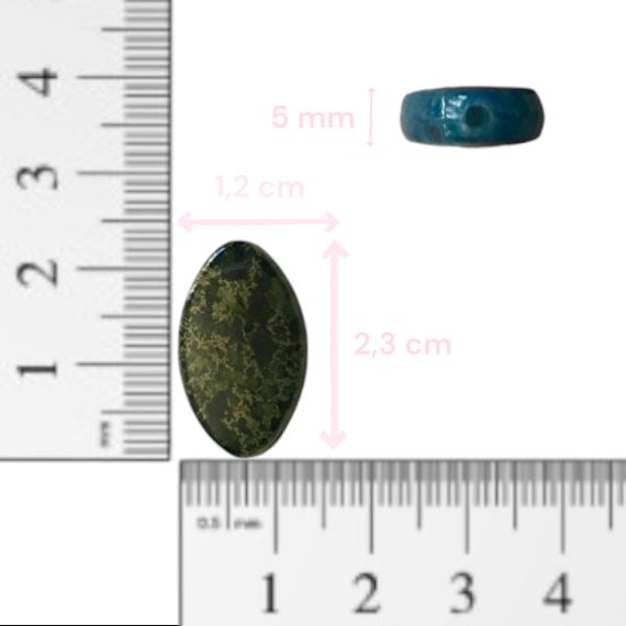 PIEZAS DE PLÁSTICO OVAL BRILLANTE COLORES SURTIDOS X 50 GRAMOS