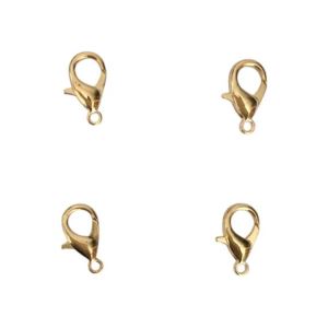 CIERRE MOSQUETÓN DORADO 1,6 CM X 50 UNIDADES