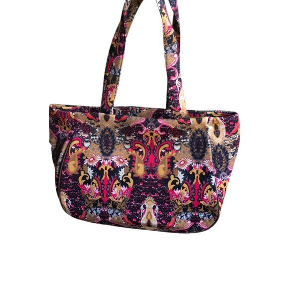 BOLSO SHOPPING BAG TELA BONDEADA CON ESPUMA Y FORRO