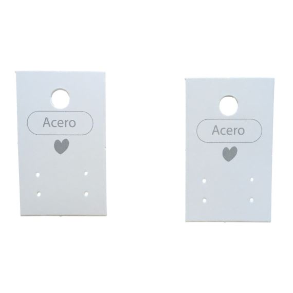 CARTONES RECTANGULARES PARA AROS DE ACERO X 100 UNIDADES