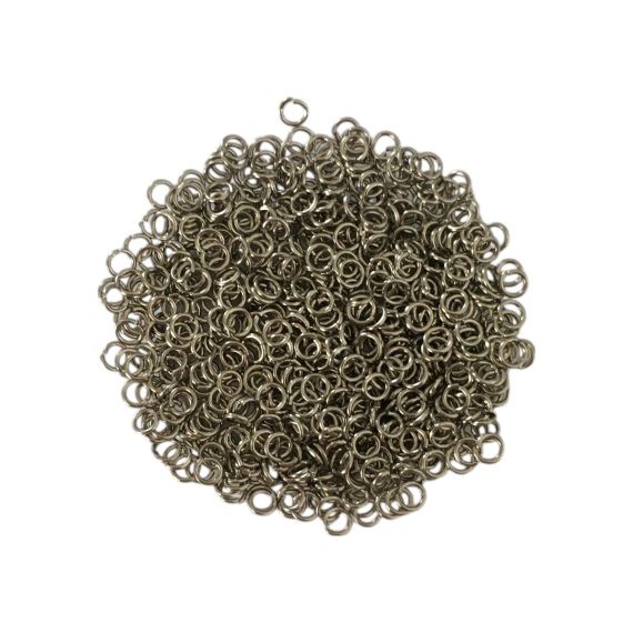 25 GRAMOS DE ARGOLLAS DE UNION 3 MM (700 UNI APROX)