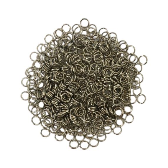 25 GRAMOS DE ARGOLLAS DE UNION 4 MM (520 UNI APROX)