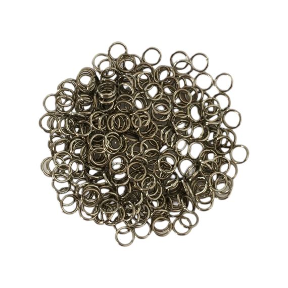 25 GRAMOS DE ARGOLLAS DE UNION 6 MM (270 UNI APROX) 