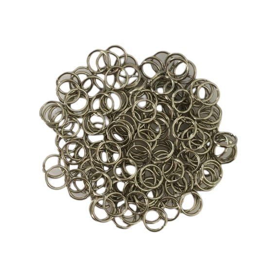 25 GRAMOS ARGOLLAS DE UNION 8 MM (175 UNI APROX)
