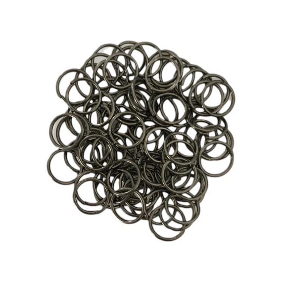25 GRAMOS DE ARGOLLAS DE UNION 11 MM (90 UNI APROX)