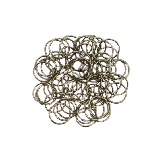 25 GRAMOS DE ARGOLLAS DE UNION 13 MM (65 UNI APROX)