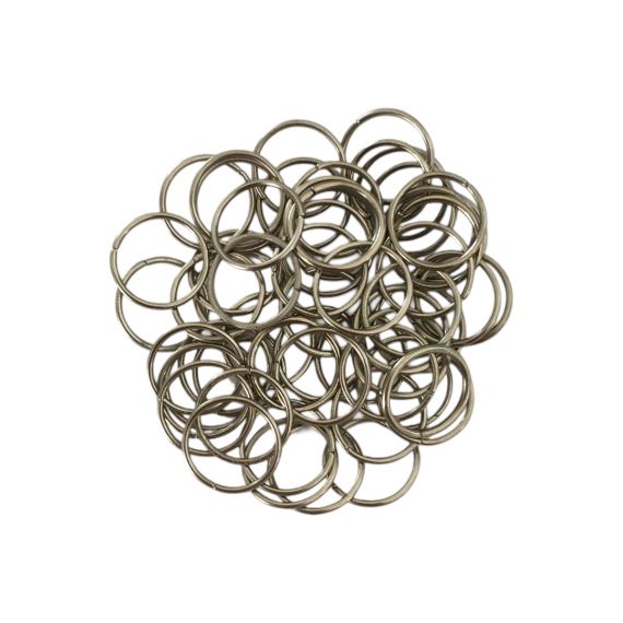 25 GRAMOS DE ARGOLLAS DE UNION 15 MM (25 UNI APROX)