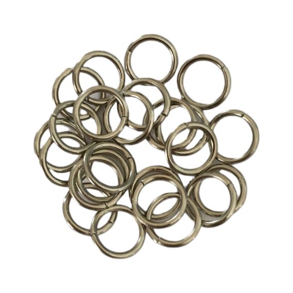 25 GRAMOS ARGOLLAS REFORZADAS 15 MM (24 UNI APROX)
