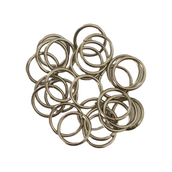 25 GRAMOS ARGOLLAS REFORZADAS 17 MM (25 UNI APROX)