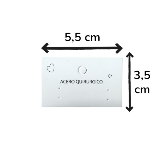 CARTONES PARA AROS DE ACERO X 100 UNIDADES 2