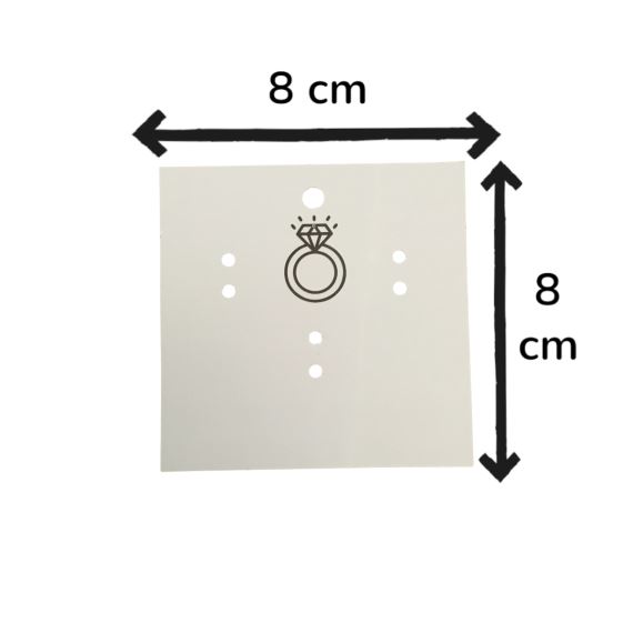 CARTONES PARA 3 ANILLOS X 100 UNIDADES
