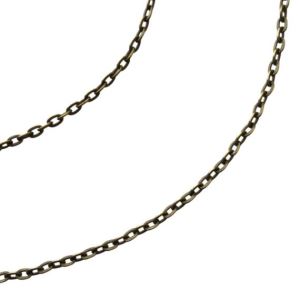 CADENA ESPEJITO HIERRO BRONCE VIEJO 5 MM X 3 MM X METRO CBV7
