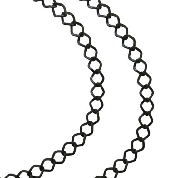CADENA HIERRO NEGRA 1,1 CM X 8 MM X METRO CBH4