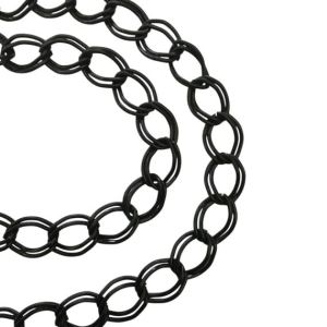 CADENA NEGRA HIERRO ESLABON DOBLE X METRO CBH6
