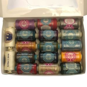 PACK 15 HILOS ALGODON MERCERIZADO 800 MT FIBRA PERUANA PHI03