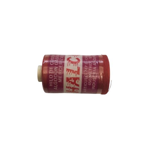 HILO ALGODON GASEADO MERCERIZADO 450 MTS HALCON X UNI 446
