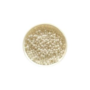 MINI PERLA CALIBRADA BLANCA 2 MM ORIGEN JAPONES X 20 GRS