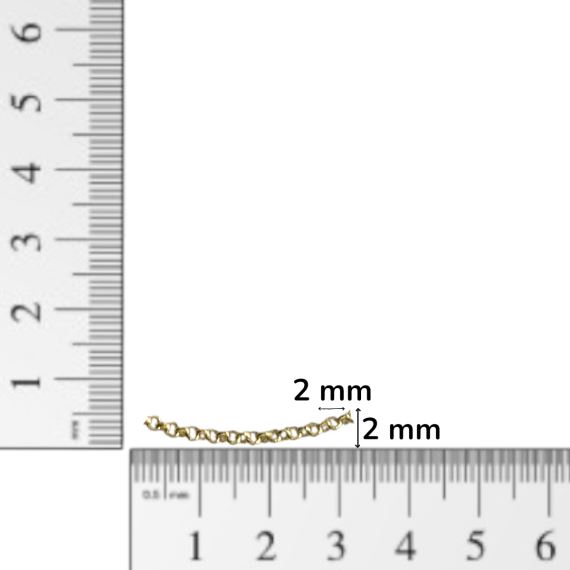 CADENA HIERRO DORADA FORCE X 3 MTS CDH9