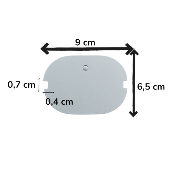 CARTONES LISOS PARA PULSERAS X 100 UNIDADES 3