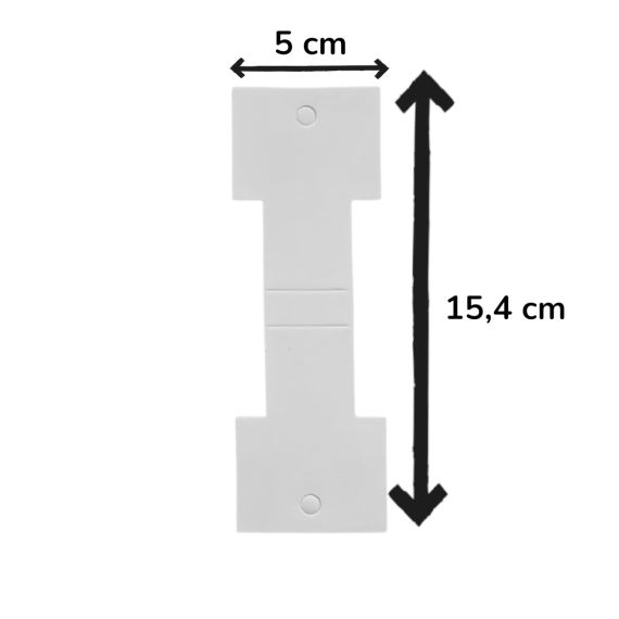 CARTON LISO PARA SCRUNCHIES X 100 UNI