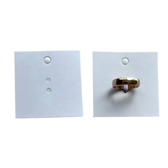 CARTONES LISOS PARA ANILLOS X 100 UNIDADES 2
