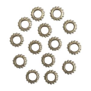 ARGOLLAS DE CCB COLOR NIQUEL X 20 GR CCB4