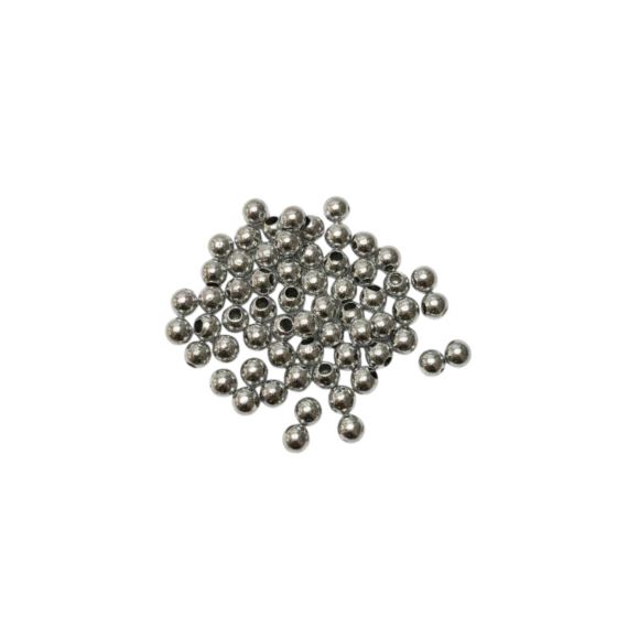 MINI PERLA PLATEADA 2 MM X 20 GR