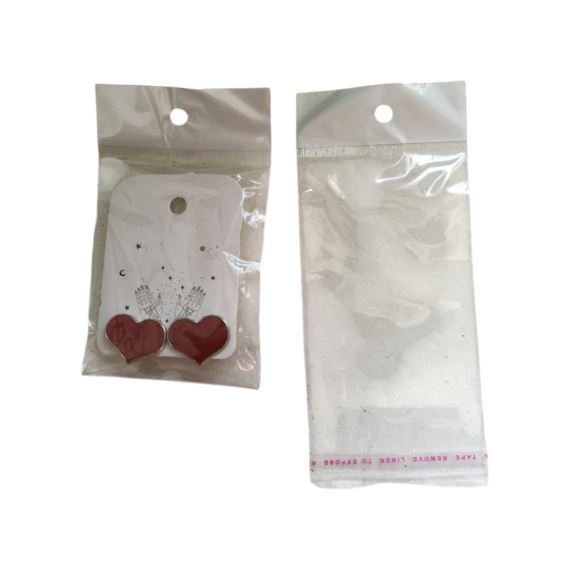 BOLSAS PARA CARTON AROS 14 CM X 6 CM X 100 UNIDADES