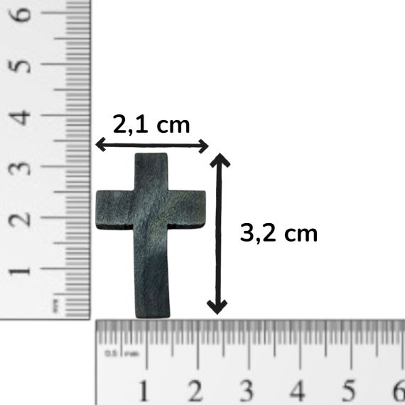 CRUCES DE MADERA CON AGUJERO PASANTE X 20 UNI SURTIDAS