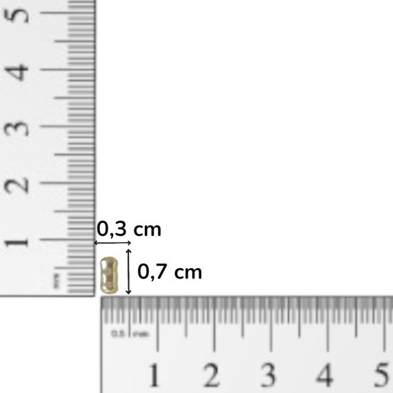 PERLA ACRILICA COREANA IRREGULAR X TIRA (200 UNI APROX)